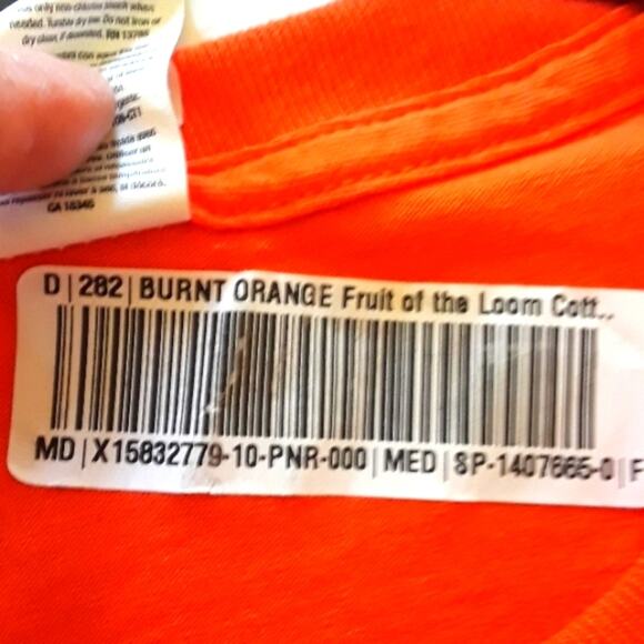 Love Halloween Sz M Orange LOVE Graphic Spider, Bat, Candy Corn, Hat, NWT Tee - Picture 10 of 10